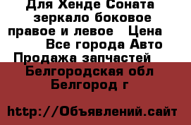 Для Хенде Соната2 зеркало боковое правое и левое › Цена ­ 1 400 - Все города Авто » Продажа запчастей   . Белгородская обл.,Белгород г.